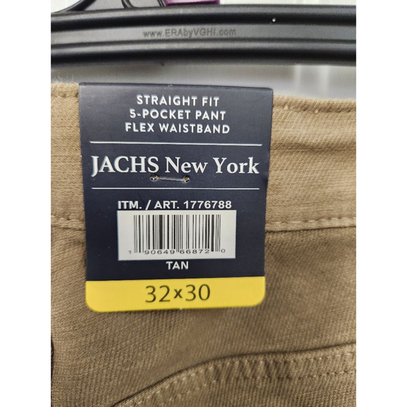 Jachs New York Straight Fit Flex Waistband 5 pocket design and a Zip fly 30x23 - Picture 6 of 6